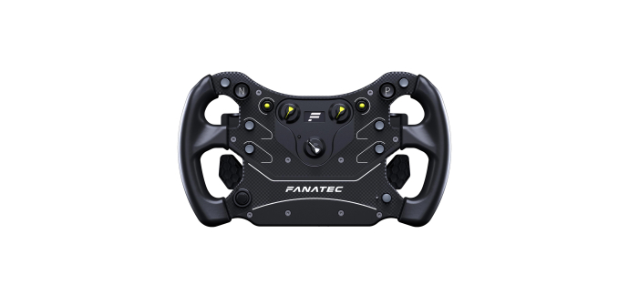 Amazon: Volant FANATEC CSL GT3 - 300mm, QR2 Lite, palettes magnétiques, doubles palettes analogiques, OLED à