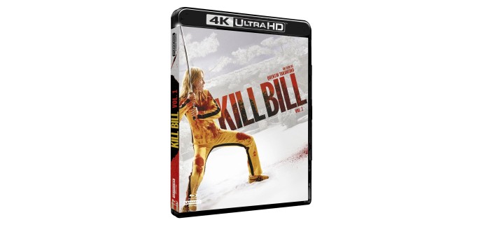 Amazon: Blu-ray 4K Ultra HD Kill Bill Vol. 1 à 14,99€ (au lieu de 24,96€)