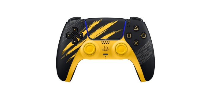 Carrefour: Manette PS5 DualSense Wolverine Édition Limitée Jaune à 79,99€ (au lieu de 84,99€)