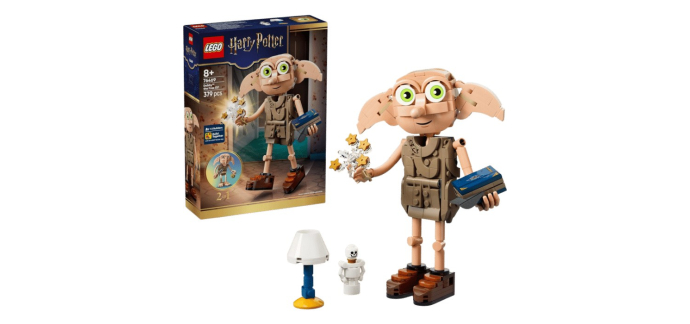 Amazon: LEGO 76469 Harry Potter Dobby l'Elfe Libre à 24,99€ (au lieu de 34,99€)