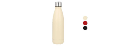 LIDL: SILVERCREST Bouteille isotherme 0,5 l - Acier inoxydable, garde chaud 18h/froid 24h à 3,49€