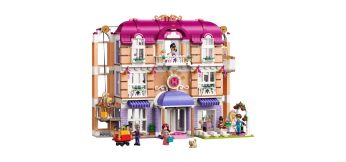 Amazon: LEGO 42704 Grand Hôtel de Heartlake City à 100,79€ (au lieu de 149,99€)