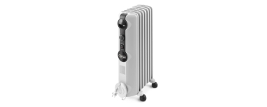 Amazon: Radiateur à huile De'Longhi Radia S 1500W - Chauffage personnalisé avec antigel à 67,50€