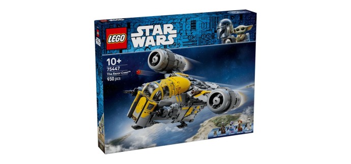Amazon: LEGO 75447 Le Razor Crest (Star Wars) à 89,79€ (au lieu de 149,99€)