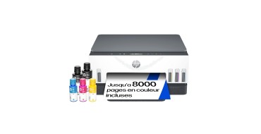 Amazon: Imprimante multifonction HP Smart Tank 6005 - Wi-Fi, Recto/Verso Auto, 3 ans d'encre à 159,96€
