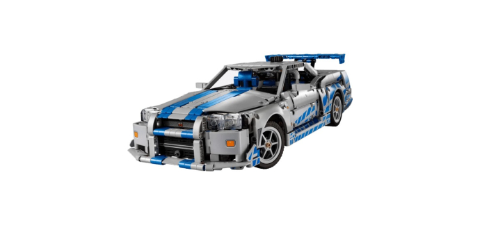 Amazon: LEGO 42210 Nissan Skyline GT-R (R34) 2 Fast 2 Furious à 103€ (au lieu de 139,99€)