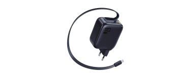 Amazon: Chargeur Baseus Enercore USB-C 67W avec câble rétractable + 2 ports USB-C à 19,98€