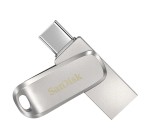 Amazon: Clé USB C SanDisk Ultra Dual Drive Luxe 128 Go - 400 Mo/s, USB-C et USB-A à 21,99€