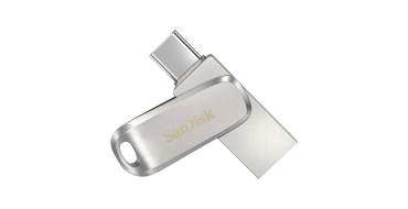 Amazon: Clé USB C SanDisk Ultra Dual Drive Luxe 128 Go - 400 Mo/s, USB-C et USB-A à 21,99€