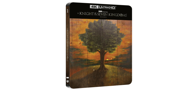 Amazon: Blu-ray 4K UHD Édition SteelBook limitée A Knight of the Seven Kingdoms - Saison 1 à 29,99€