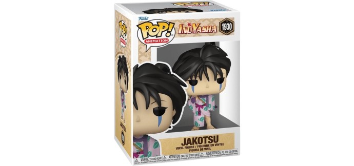 Amazon: Funko Pop Animation Inuyasha Jakotsu à 8,7€ (au lieu de 16€)