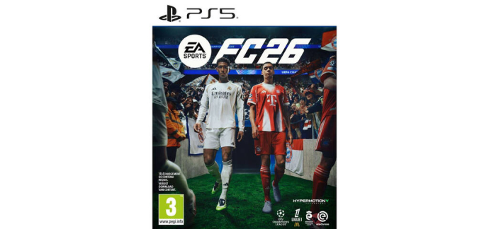 JoyBuy: EA Sports FC 26 - PS5 - Version Française à 28,60€ (au lieu de 79,99€)