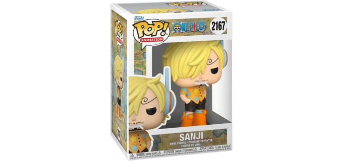 Amazon: Funko Pop One Piece Sanji à 9,0€ (au lieu de 16,0€)