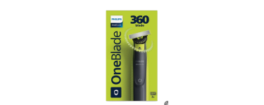 Amazon: Tondeuse Philips OneBlade QP2724/23 - Noir et Vert à 25,39€ (au lieu de 31,08€)