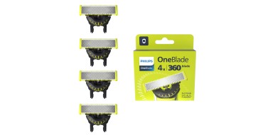 Amazon: Philips OneBlade 360 - Lot de 4 lames de remplacement à 34,99€ (au lieu de 46,76€)