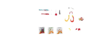 LIDL: CRIVIT Coffret pêche en mer - 60 pièces à 7,99€ (au lieu de 12,99€)