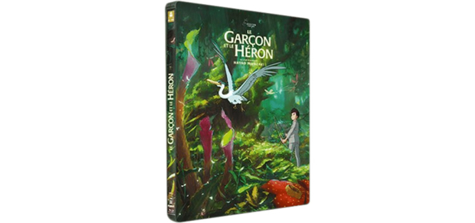 Fnac: Le Garçon et le Héron 4K Steelbook (Blu-ray 4K) à 16,99€ (au lieu de 24,99€)