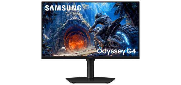 Amazon: Écran Samsung 25" Odyssey G40H - Fast IPS, FHD 300Hz, 1ms à 144,41€ (au lieu de 190,71€)