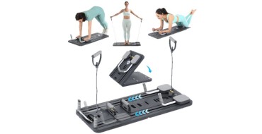 JoyBuy: Capelli Sport Table de reformateur multifonctionnelle - entraînement du tronc, portable et pliable à
