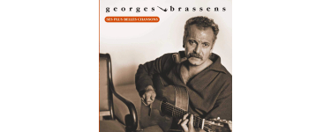 Amazon: Album Vinyle Georges Brassens - Compilation de ses Plus Belles Chansons à 9,99€ (au lieu de 17,95€)