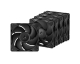 Amazon: Lot de 5 ventilateurs ARCTIC P14 Pro PST - 140mm, PWM, 400-2500 rpm, 110 cfm, 5.2 mmH2O, arrêt 0 rpm
