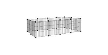 Amazon: Cage Parc Enclos PawHut - 140 x 70 x 35 cm, Noir à 9,94€ (au lieu de 32€)