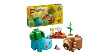 Carrefour: LEGO 72155 Pokémon Bulbizarre et Keunotor (PC) à 15,99€ (au lieu de 19,99€)