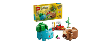 Carrefour: LEGO 72155 Pokémon Bulbizarre et Keunotor (PC) à 15,99€ (au lieu de 19,99€)
