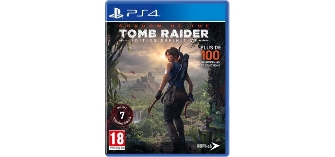Amazon: Shadow of the Tomb Raider Definitive Edition (PS4) à 14,99€ (au lieu de 29,99€)