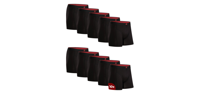 Amazon: Boxers Danish Endurance Hommes en Bambou par 10 à 43,95€ (au lieu de 67,06€)