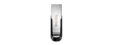 Amazon: Clé USB 3.0 SanDisk Ultra Flair - 128Go, 150 Mo/s à 19,99€ (au lieu de 22,55€)