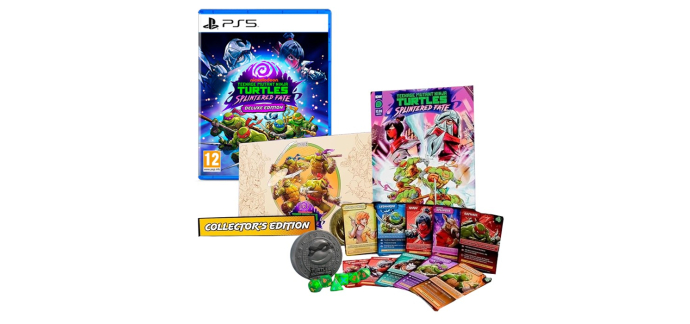 Amazon: TMNT Splintered Fate Collector (PS5) à 63,99€ (au lieu de 99,99€)