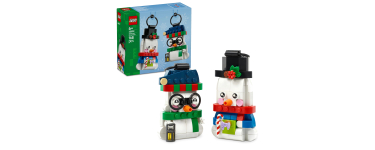 Amazon: LEGO® Les bonshommes de Neige décoratifs (40812) à 9,74€ (au lieu de 11,71€)