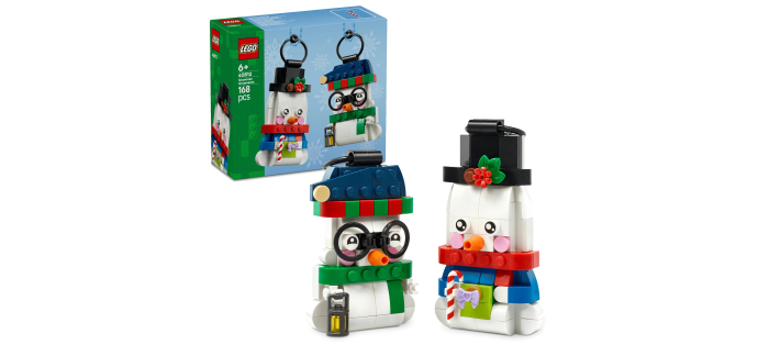 Amazon: LEGO® Les bonshommes de Neige décoratifs (40812) à 9,74€ (au lieu de 11,71€)