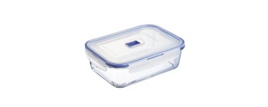 Amazon: Boite Rectangulaire Luminarc Pure Box Active - 197cl, Hermétique, en Verre, avec Valve à 9,85€
