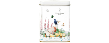 Amazon: Boîte métal 40 sachets de thé Earl Grey New English Teas Beatrix Potter Jemima Puddle-Duck à 6,79€