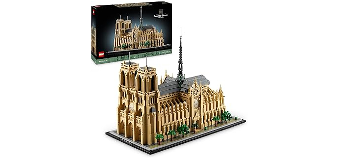 Amazon: LEGO® Architecture Notre-Dame de Paris (21061) à 157,80€ (au lieu de 229,99€)