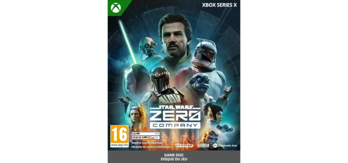 Amazon: Star Wars Zero Company (Xbox Series) à 51,01€ (au lieu de 59,99€)