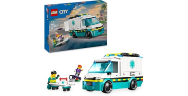 Amazon: LEGO® City L’Ambulance de Secours (60451) à 12,99€ (au lieu de 19,99€)