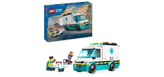 Amazon: LEGO® City L’Ambulance de Secours (60451) à 12,99€ (au lieu de 19,99€)