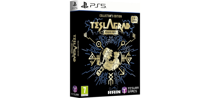 Amazon: Teslagrad Power Pack Collector (PS5) à 52,02€ (au lieu de 79,99€)