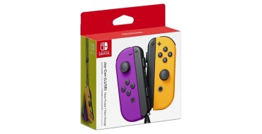Amazon: Paire de Joy-Con Violet et Orange (Switch) à 64,90€ (au lieu de 79,99€)