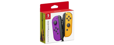 Amazon: Paire de Joy-Con Violet et Orange (Switch) à 64,90€ (au lieu de 79,99€)