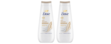 Amazon: Gel Douche Dove Soin Douceur 0% Sulfate - 2x400ml à 4,73€ (au lieu de 7,79€)