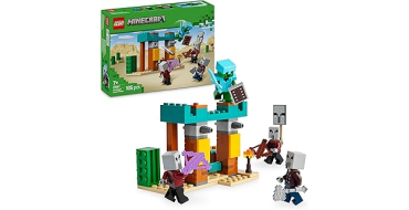 Amazon: LEGO® Minecraft La Patrouille d’Illageois du désert (21267) à 10,49€ (au lieu de 14,99€)