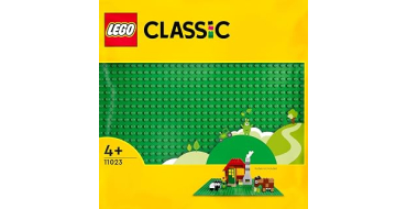 Amazon: LEGO® Classic La Plaque de Construction Verte (11023) à 8,29€ (au lieu de 8,99€)