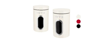 LIDL: SILVERCREST® Lot de 2 boîtes de conservation Retro 1973 - 1,53 L chacune à 4,99€ (au lieu de 5,99€)