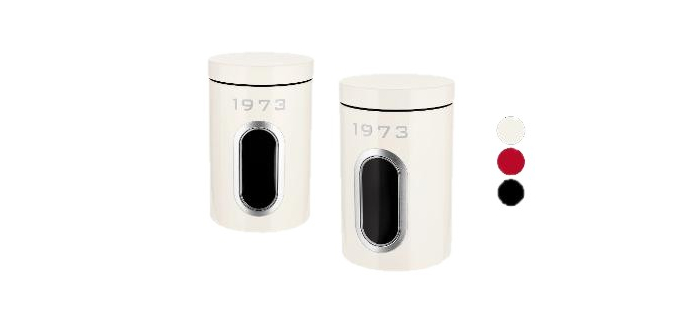 LIDL: SILVERCREST® Lot de 2 boîtes de conservation Retro 1973 - 1,53 L chacune à 4,99€ (au lieu de 5,99€)