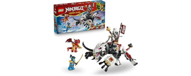 Amazon: LEGO® Ninjago Zilvar et Grimtak la bête draconique (71863) à 14,99€ (au lieu de 19,99€)