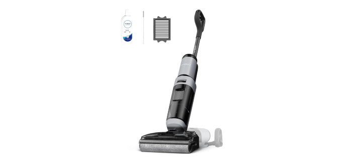 Amazon: Aspirateur Laveur Tineco Floor One i5 Stretch - 20 000Pa, Plat à 180° à 144,99€ (au lieu de 169,99€)